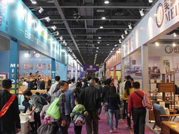 潍坊家博会现场图之一