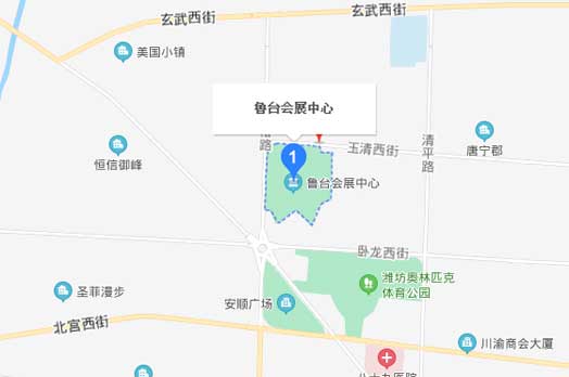 潍坊家博会展馆(金宝国际会展中心)交通